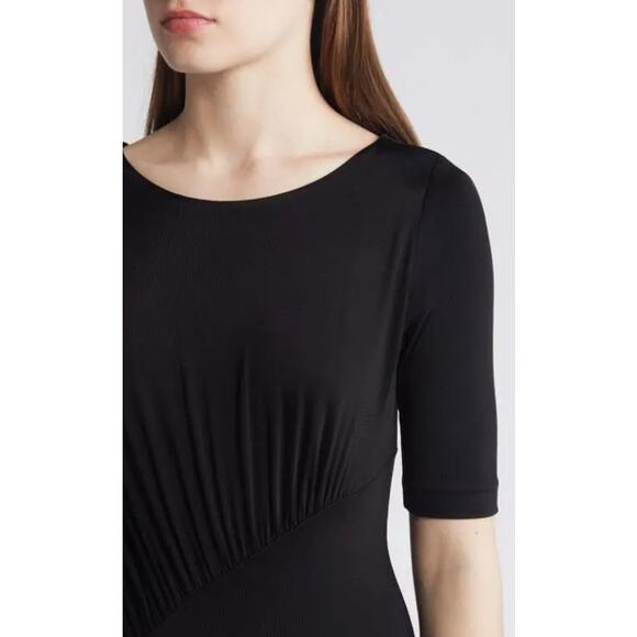 Hugo Boss Etalicy Midi Dress Size 4 New with Tags - Picture 2 of 7